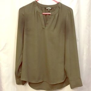 Express long sleeve blouse